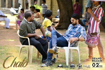 Chalo Movie Working Stills